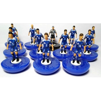 Subbuteo Andrew Table Soccer Greece 2004 European Champions on Classic Hasbro bases